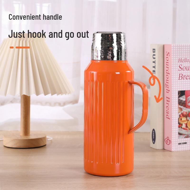 316 Stainless Steel Insulated Teapot & Thermos - Large Capacity Tea Brewing & Stewing Pot