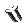 2pc Carbon Fiber Interior Steering Wheel Trim Cover For Honda Accord 2008-2012