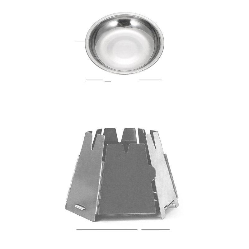 NuFeng Portable Stainless Steel Camping Stove