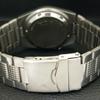 USED GENUINE VINTAGE SEIKO 5 AUTOMATIC JAPAN MENS BLACK DIAL WATCH a434297-2 R120-a434297