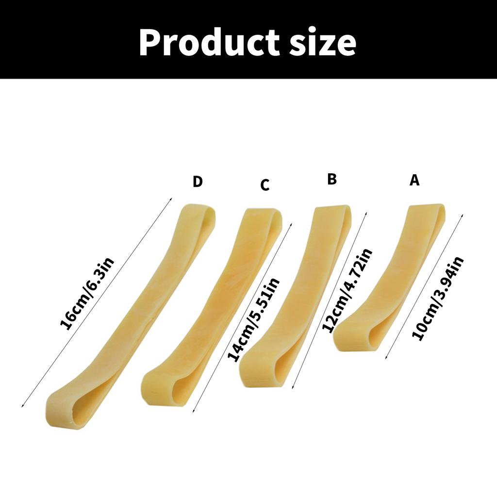 2 Pcs/Set Plasters Molds Rubber Bands Elastic Rubber Strap Pottery Tool Stretch Pottery Molds Bands Potters Rubber Bands