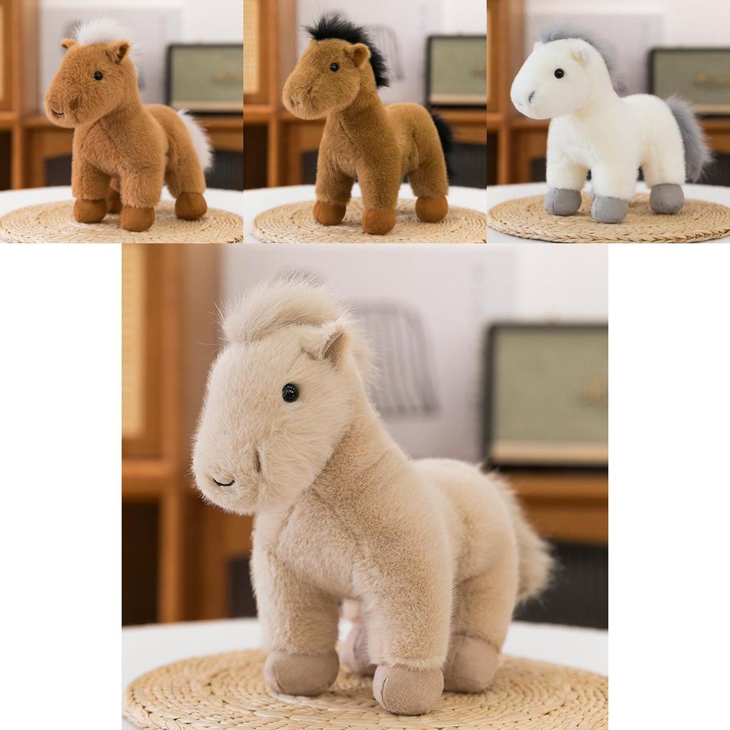 Plush Horse Toy Animal Stuffed Animal Gift For Children Kids Bedroom Decor