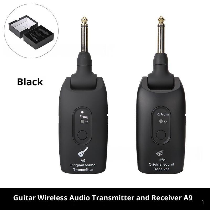 A9 Electric Guitar Wireless Receiver 2.4GHz Guitar Wireless Transmitter, Wireless System Universal for Electroacoustic