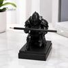 Kreatives Geschenk für Studenten Ritter Stifthalter Schreibtisch-Organizer, 3D-gedruckte mittelalterliche Rüstungsfigurine, Einzigartige funktionale Büroartikel Bleistift-Dekoration,