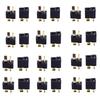 Yiqigou 12 Paar Deans-Stecker T-Typ Stecker auf Buchse Steckeradapter für RC LiPo ESC (Schwarz)