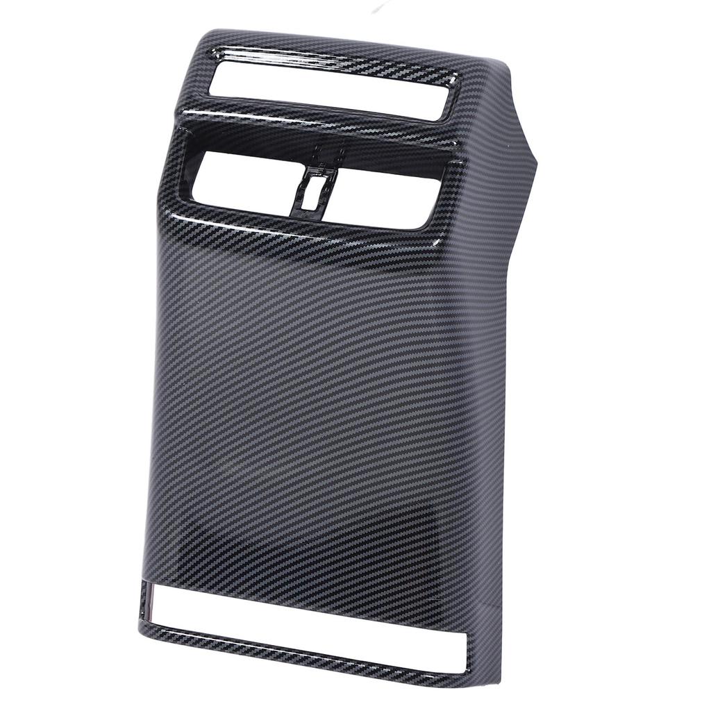 Kryt zadního větracího otvoru klimatizace Barva karbonových vláken Samolepicí Náhradní pro Isuzu D Max 2021 až 2024