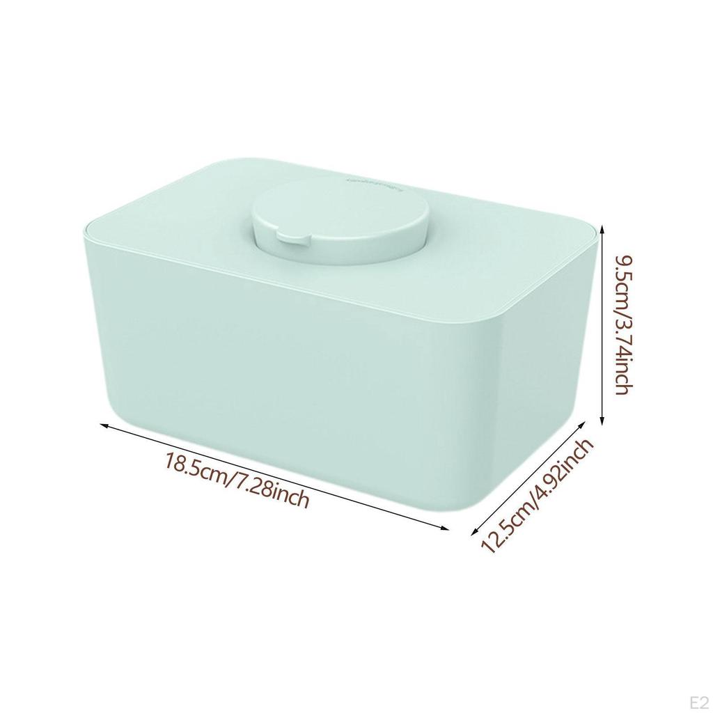 Container Facial Tissues Dispenser Portable Elegant Tissue Box Holder Napkin Case for Dresser Home