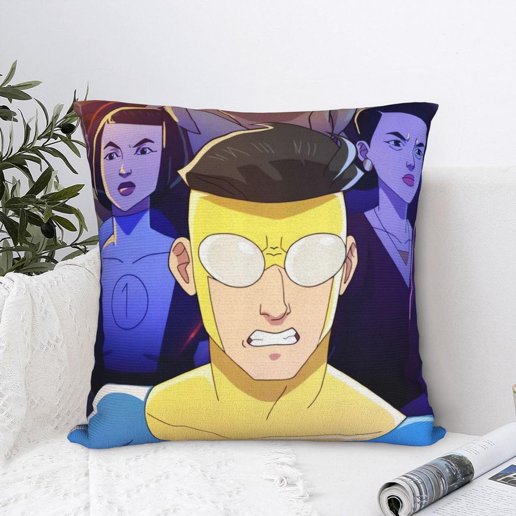Anime Invincibles Pillow Case Design Pillow Cover Cute Funny Pillowcases For Couch Sofa Bedroom