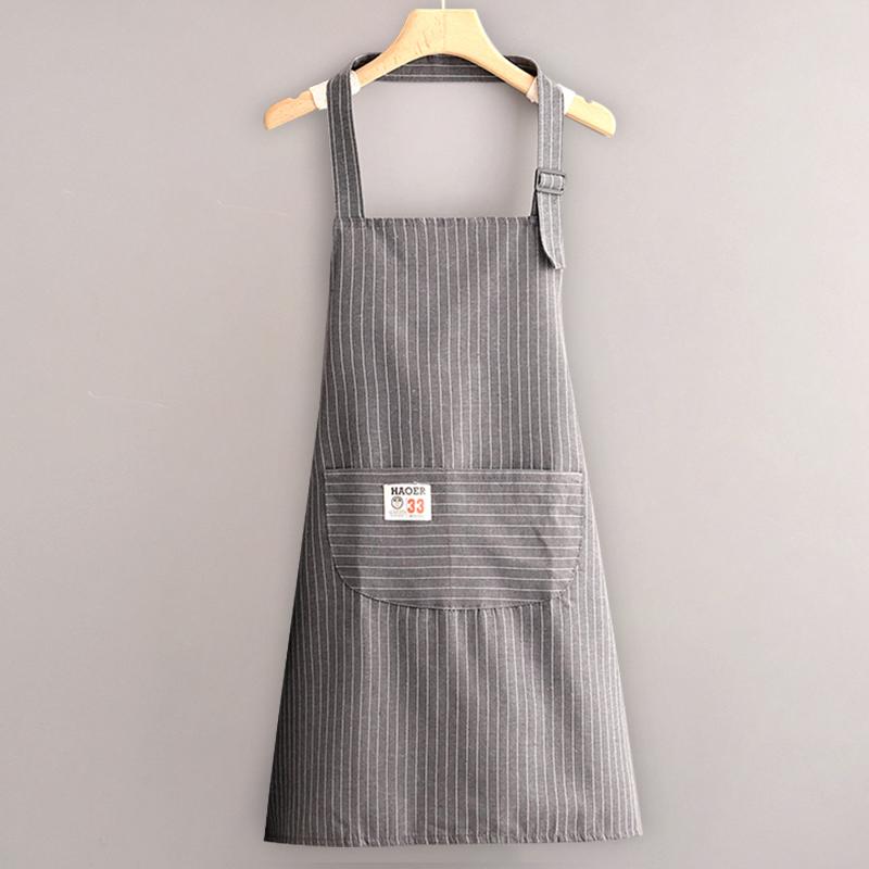 2023 Women's Cute Long Sleeve Kitchen Apron – Breathable, Stain & Wear Resistant Cooking Smock