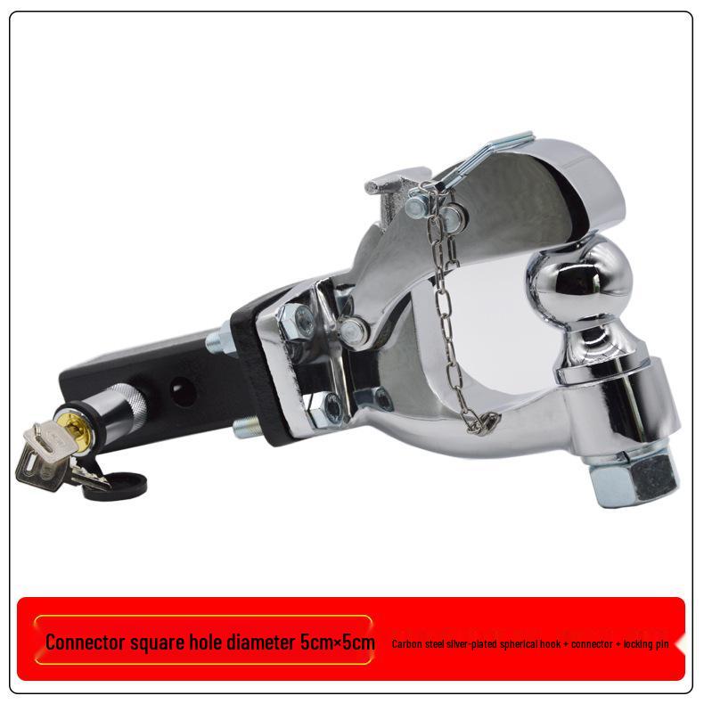2024 BJ40 Trailer Hitch: Forged Tow Hook with Solid Ball Head