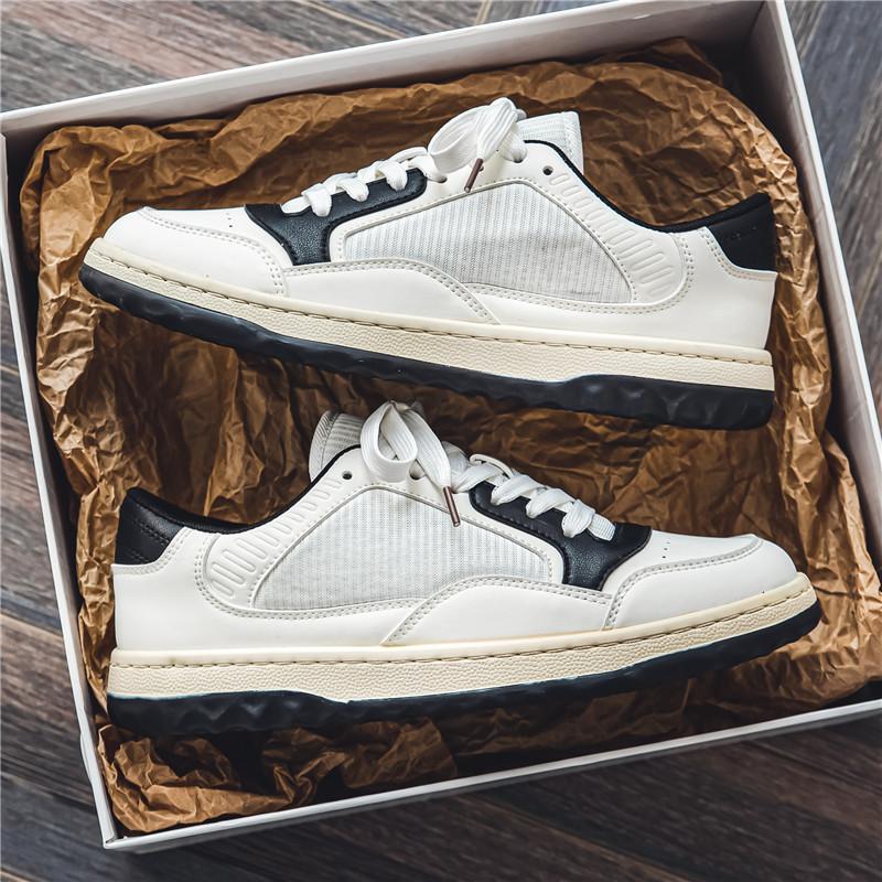 2024 Новая Мужская Повседневная Обувь Модные Кроссовки Плоская Толстая Подошва Мужская — фото 4