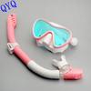Snorkel Mask Snorkel Tube and Dive Mask Set Swim Goggles Adult Silicone Face Mask and Dive Mask with Coated Lenses 3