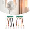 Efficient Cooling Fan Simulator Fan Component Decorative Fan Emulator Fan Part ABS Texture Suitable for Home Environment
