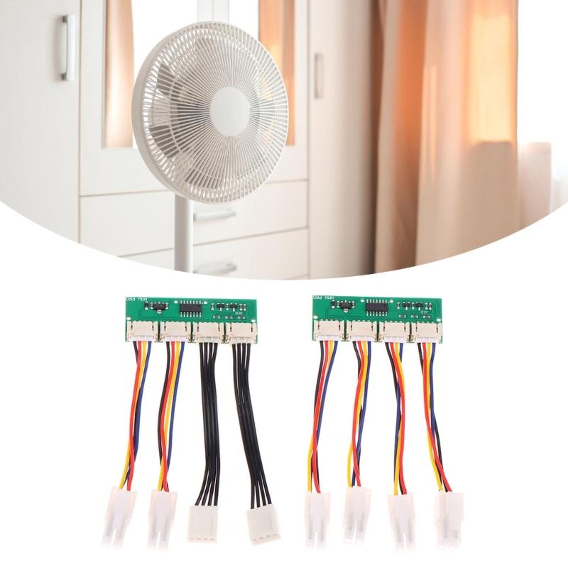 Efficient Cooling Fan Simulator Fan Component Decorative Fan Emulator Fan Part ABS Texture Suitable for Home Environment