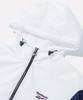 Reebok Dna Lightweight Hooded Windbreaker - White:Grey