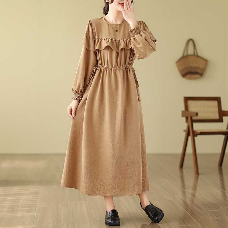 New Loose and Slimming Loose Strapless Slimming Long Dress
