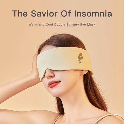 Sleep Eye Mask Light Shade Warm Cool Dual Sense Space Capsule Eye Mask Soundproof Ear Mask Sleep Mask Adjustable Travel Nap