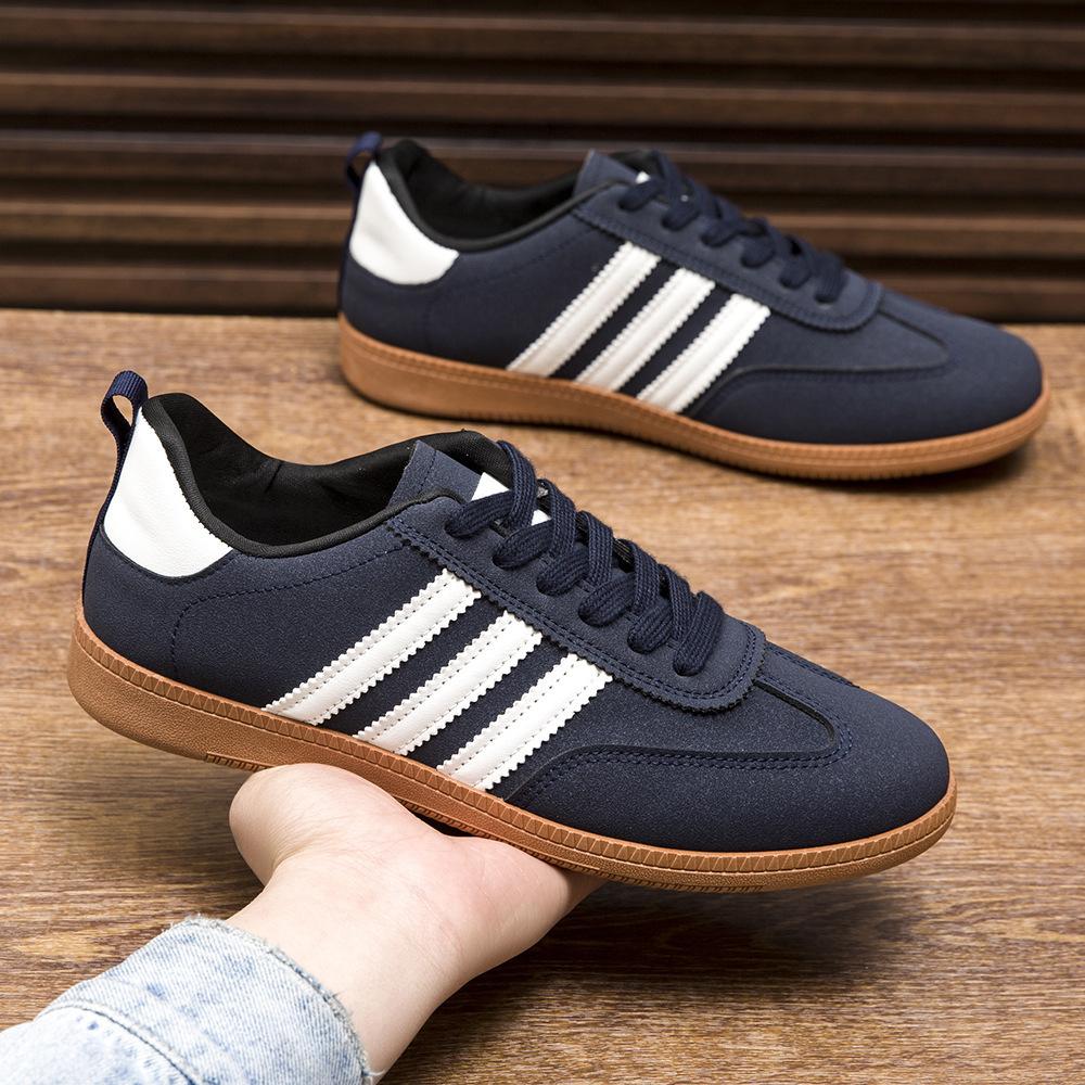Men's Shoes Autumn New Retro Trend Fashion Trend Flat Baseplate Shoes Soft Sole Casual Shoes Men