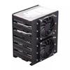 3.5" Multi-Bay Bracket with Heat Dissipation Fan for 2, 4, or 6 Bays