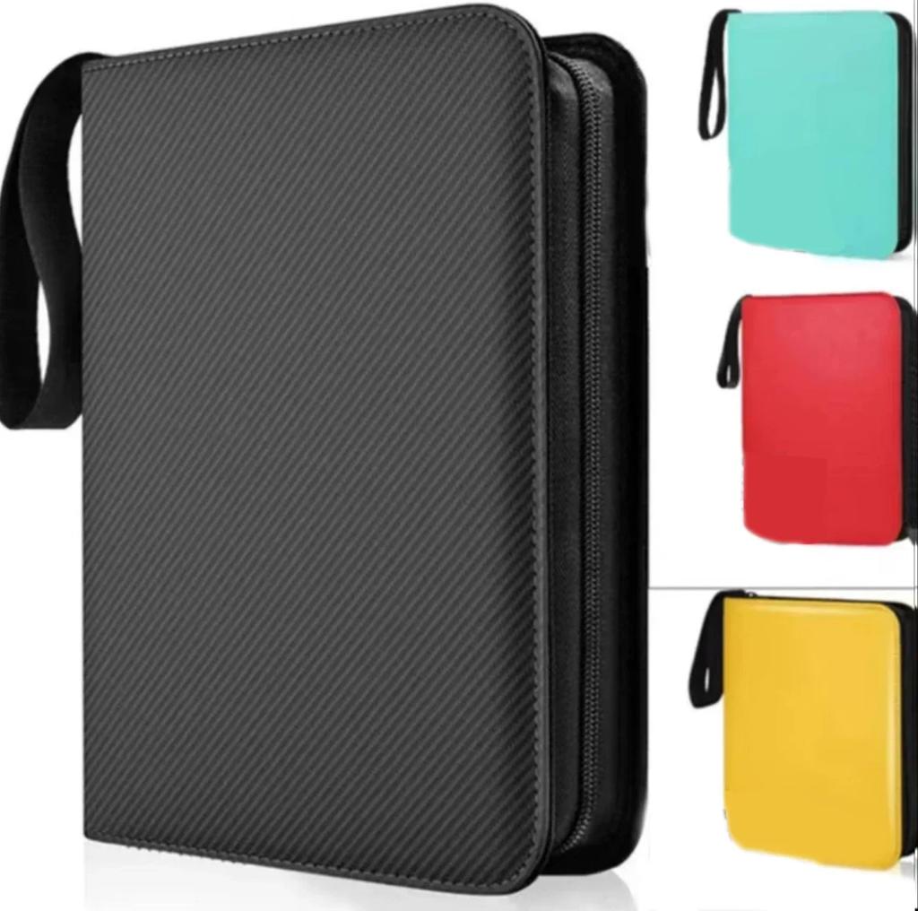 Trading Card Binder with 9 Pocket Trading Card Book Double Sided Pocket Collectible Card Albums Folder for MTG TCG Cards