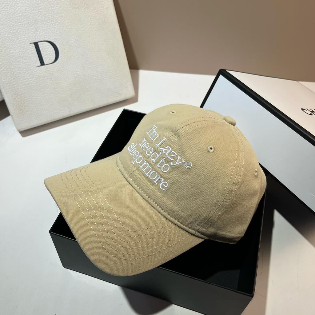 Star With Embroidered Letters Baseball Cap Spring And Summer Cotton Breathable Versatile Casual Hat Sports Cap