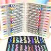 12/18/36 Colors Straight Liquid Acrylic Paint Marker Pens with Soft Brush Tip - Non-bleeding, Layerable, for Fabric, Canvas