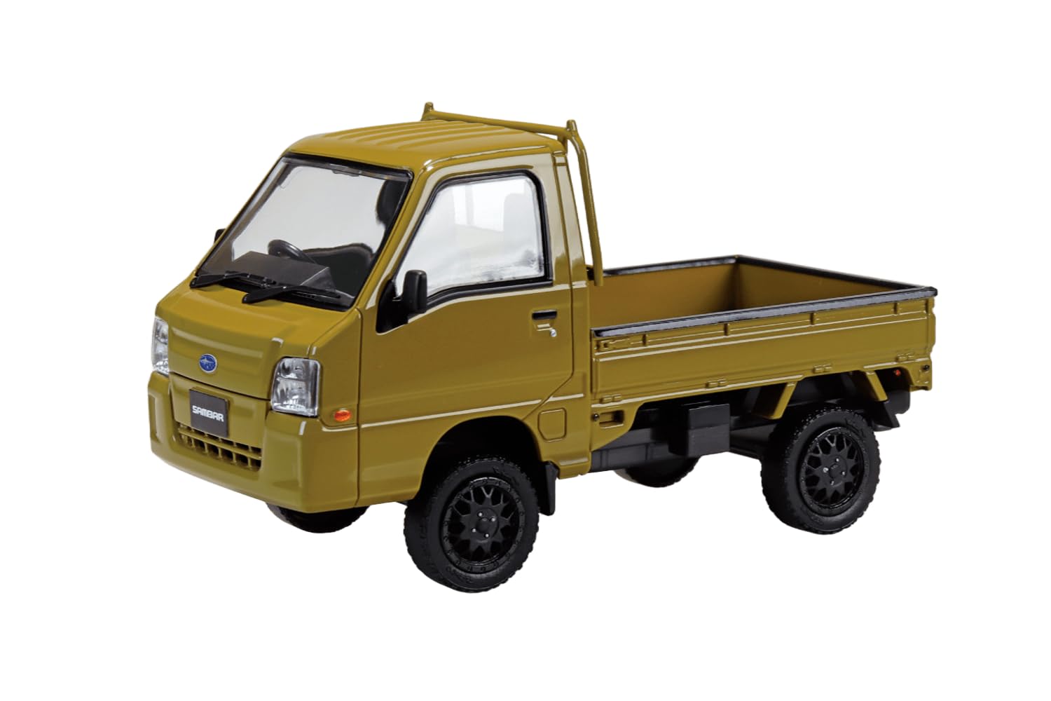 

Aoshima Bunka Kyozai Rakupla Snap Kit Грузовик Subaru Sambar Кастомные Колеса Масштабная Пластиковая Модель (АОСИМА) №05CU-OE (оливковый) 1/32 оливковый