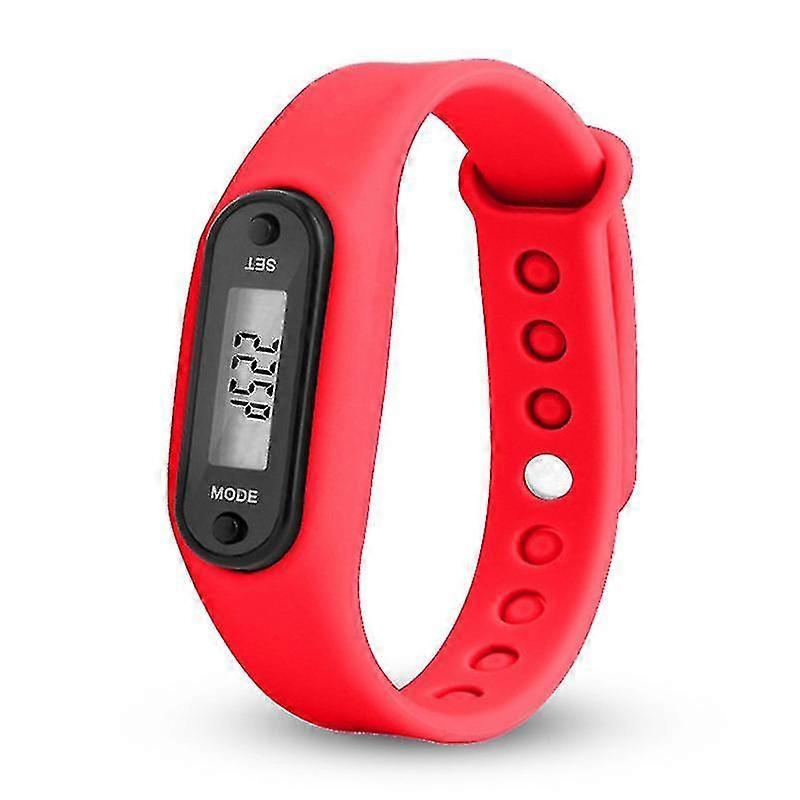 Step Count Activity Tracker Fitness Sport Watch Wrist Pedometer LCD Adult Kid - YYA