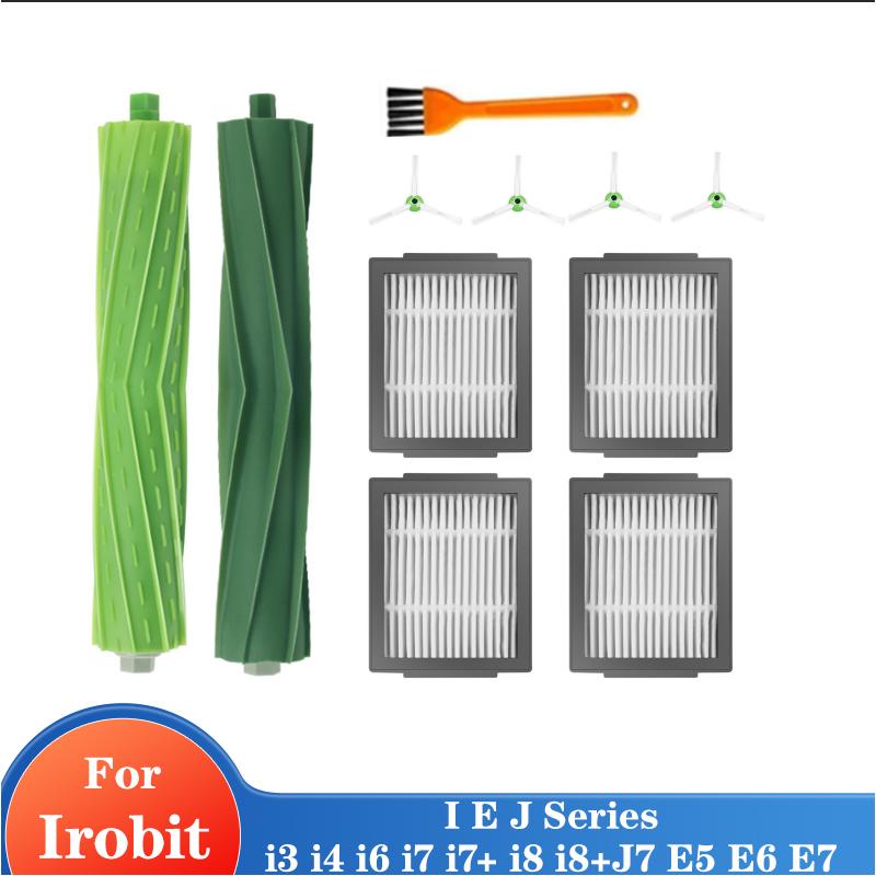 Rubber Roller Brush For iRobot Roomba I7 E5 E6 Series I3 I3+ I4 I6 I6+ I7 I7+ I8 I8+ Vacuum Cleaner Accessories Cleaning Brush