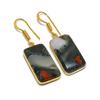 Boulder Opal Gemstone 925 Solid Sterling Silver Jewelry Earring 1.62" GK-5682