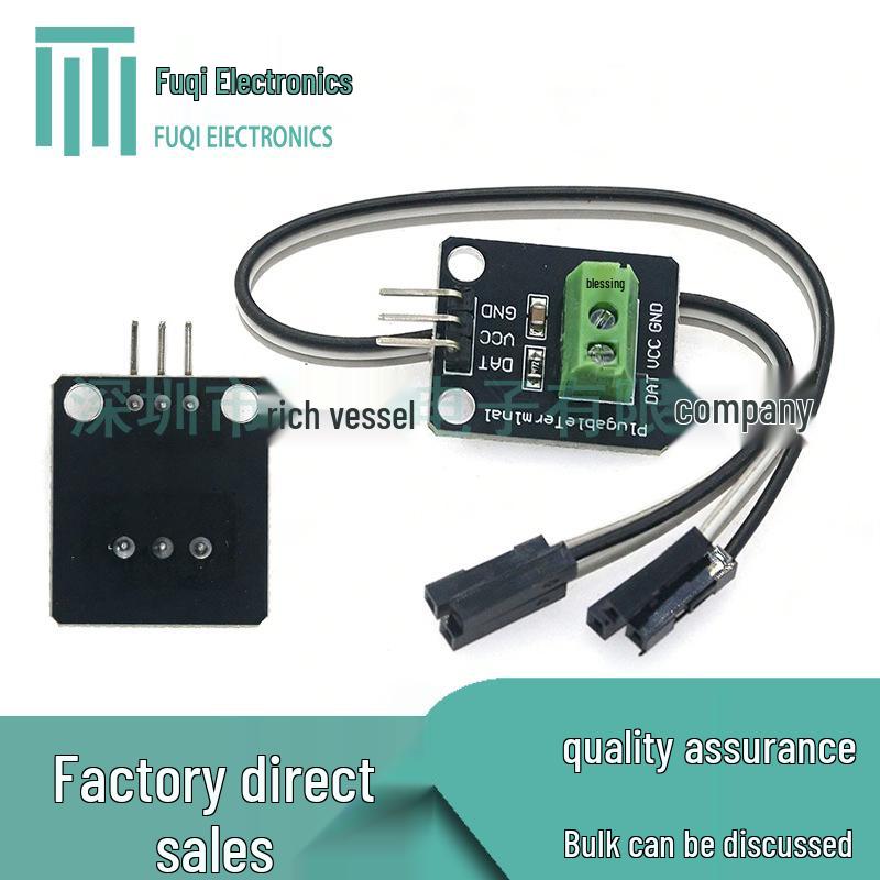 Waterproof Stainless Steel DS18b20 Temperature Sensor Probe Module