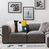 Bauhaus Age Pillowcase Polyester Linen Velvet Printed Zip Decor Pillow Case Sofa Seater Cushion Case 45X45