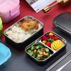 Rectangular Food Storage Box Leak-Proof Fresh-keeping Box Double Layer Thermal Lunch Box  Canteen