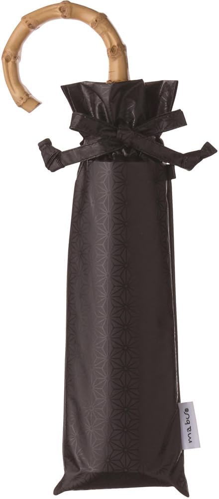 Mabu Folding Parasol with UV 7 Roiro This lightweight umbrella features a Japanese pattern and is suitable for both rain and a stylish and lightweight