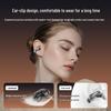 Aluminum Bluetooth Earphones: Clear Calls, Music, Navigation, Clip-On Design