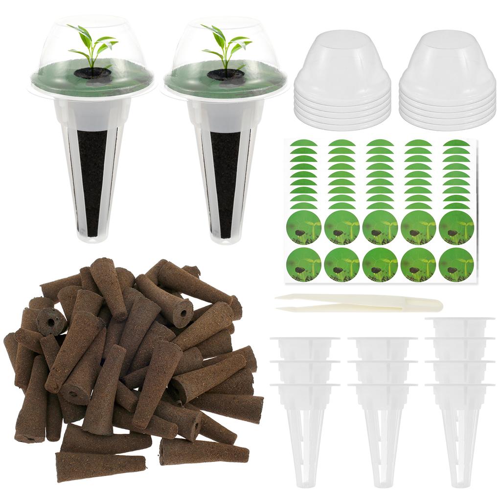 50-135 ks houbiček na pěstování semen, hydroponické lusky, sada, náhradní kořenová zahradní živina pro rostliny, pěstební systém, příslušenství pro výsadbu