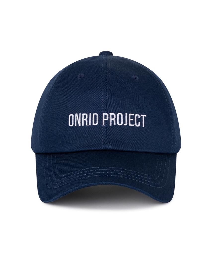 ONRIDPROJECT Essential Logo Ball Cap - Navy