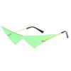 Halloween Christmas Tears Sunglasses Rimless Heart Shape Party Glasses Rave Festival Eyewear Prop