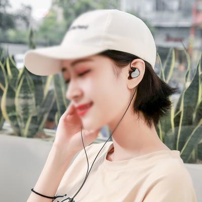 Mobile Phone Tablet Wired Earphone Built-in Microphone HiFi Sound 3 5mm Straight Connector Line Control Headset