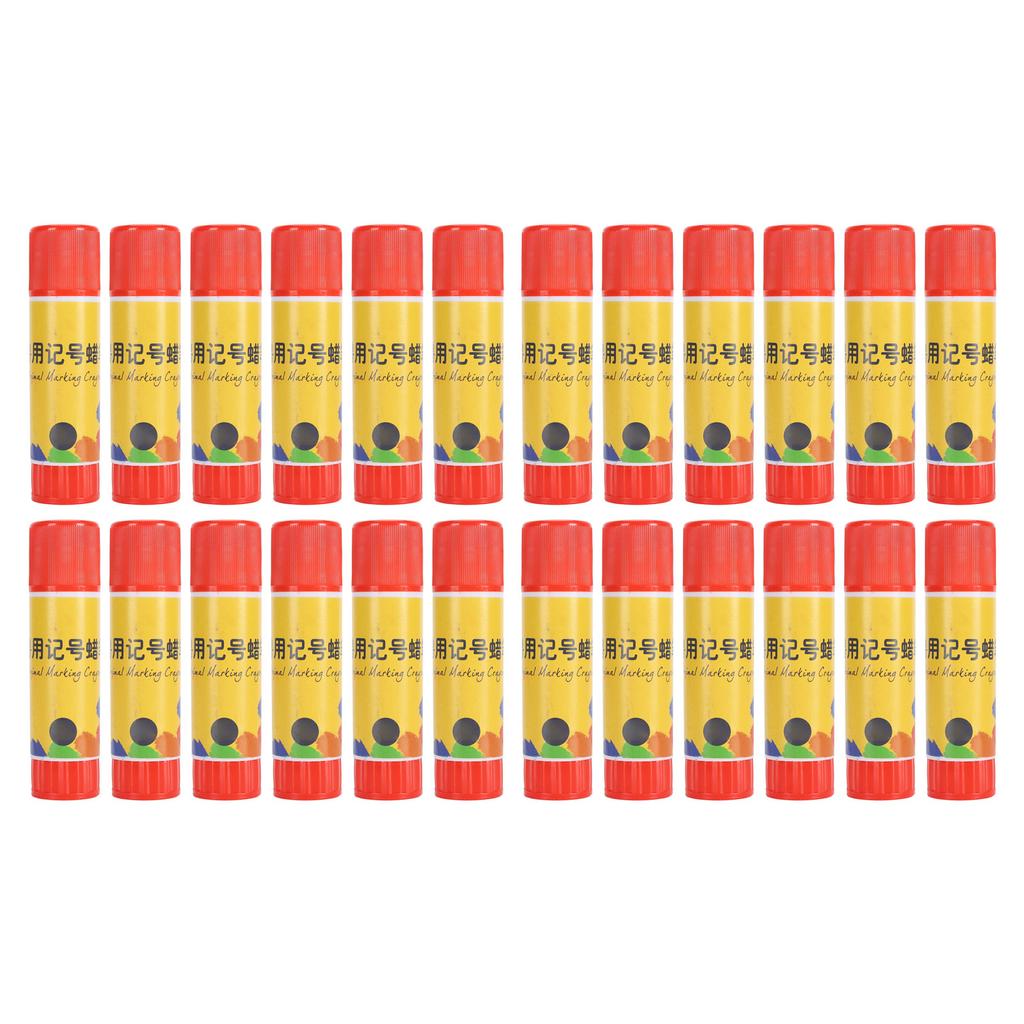 24PCS Livestock Marker Safe Livestock Marking Crayon Farming Marking Accessories for Pig Sheep Cow Cattle Red