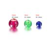 6/8/10mm Imitation ABS Pearl Beads Rainbow Color Round Loose Spacer Bead Scrapbook Decoration DIY Jewelry Making Accessories