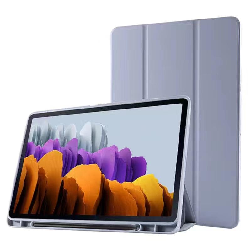 Pouzdro pro Samsung Galaxy Tab S11 Ultra 14,6 palce 2025 Samsung Tab S8/S9/S10 Ultra TPU Trojitě skládací stojánek s přihrádkou na pero Kryt pro tablety