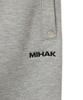 Mihag Metal Plate Bermuda Pants (Gray)