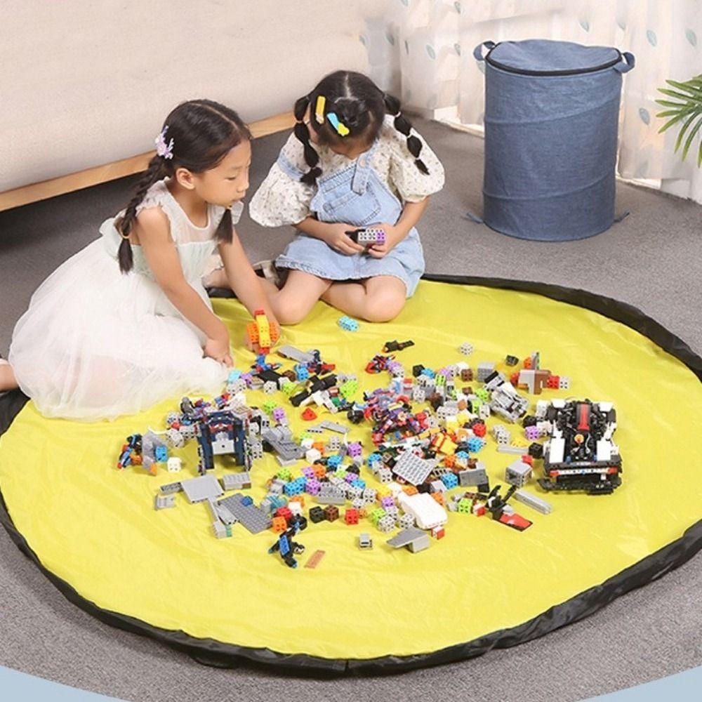 Hand-held Game Mat Storage Bucket Large Capacity Toy Storage Bucket  Playroom