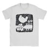 Men T-Shirts Woodstock Summer 69 Awesome 100% Cotton Tees Short Sleeve T Shirt Round Collar Clothing Gift Idea