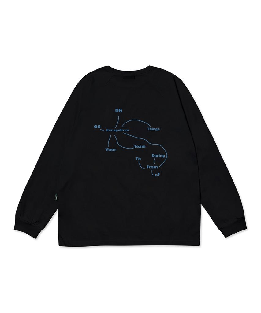 ESCAPEFROM Initial Map Print Long Sleeve [5 Colors]