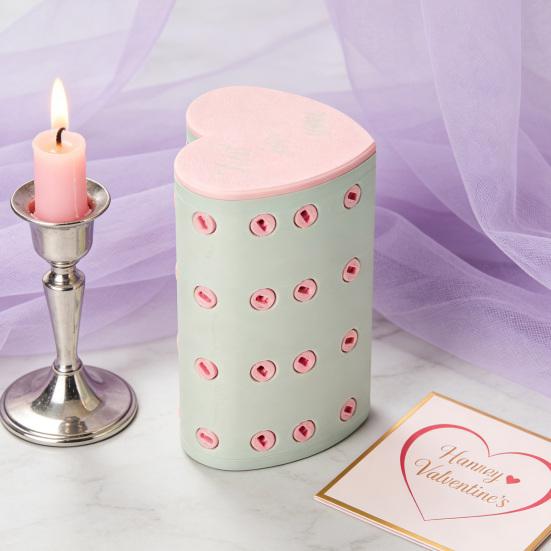 Nervige Geschenkbox mit Schrauben 3D-gedruckte herzförmige Geschenkbox Urkomischer Geld-Karten-Behälter Streich-Gag-Geschenk für Valentinstag Geburtstage