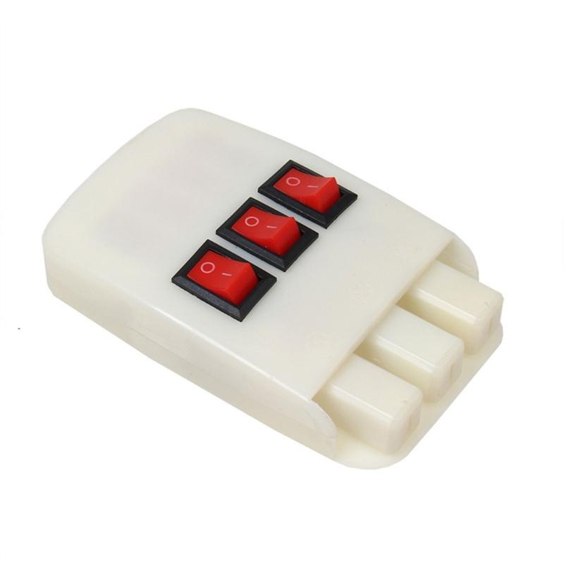 Magnetic Light Source 3 Direction Adjustable Optical Teaching Aid 3 Way Lighting Device for Physics Optics Experiment