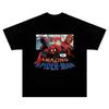 T-shirt Corta Hip Hop Uomo e Donna Originale Autorizzato Cartone Animato Anime Spider-Man Colting