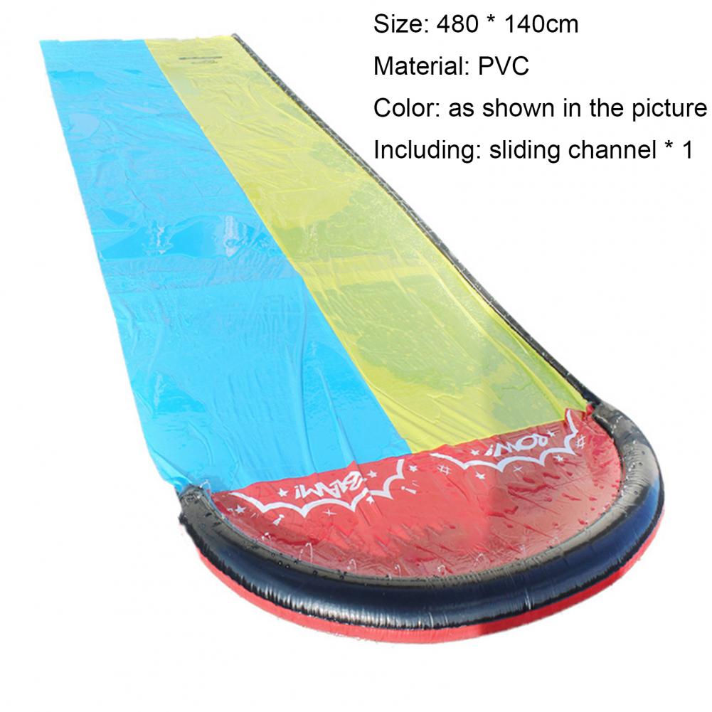 Giant Surf Water Slide Fun Lawn Water Slides Pools For Kids Summer PVC Games Center Backyards Outdoor Children Adult